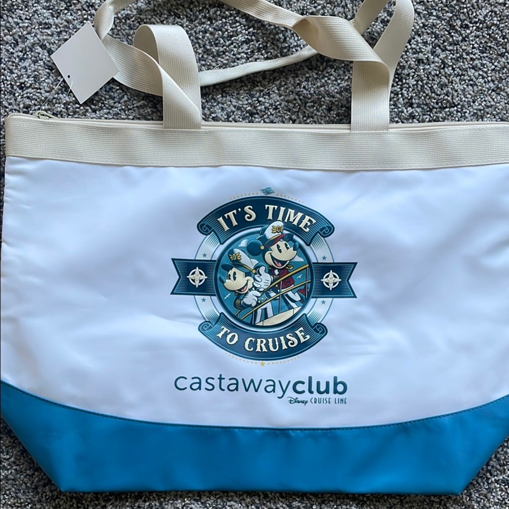 Disney Cruise DCL castaway club tote new